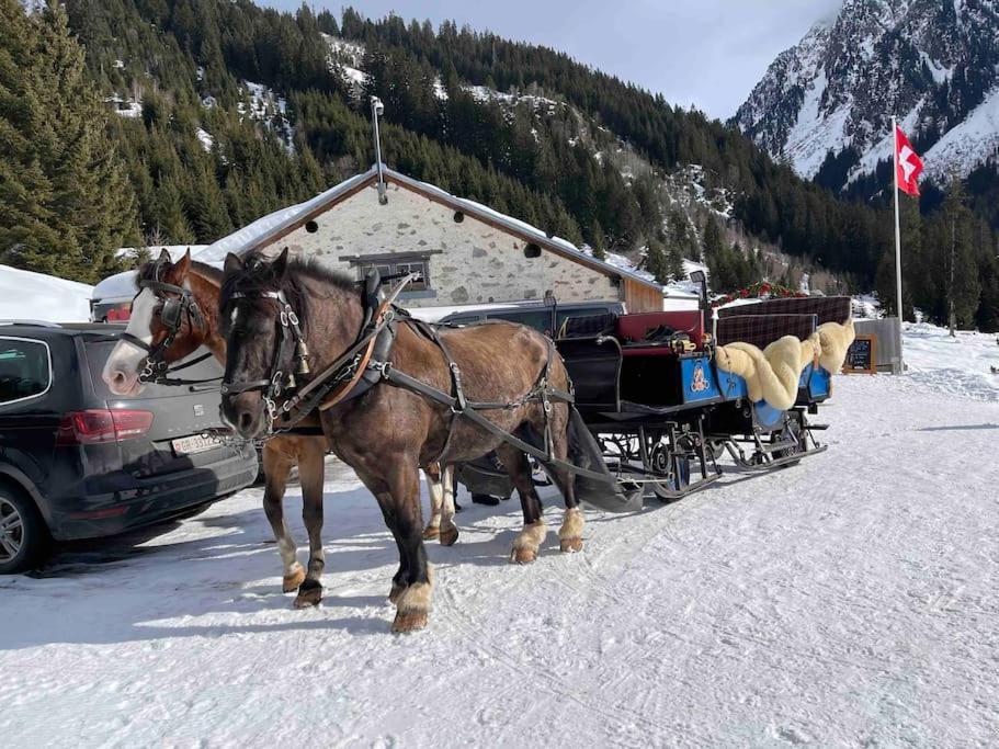 Kleines Bijou In Klosters Platz Zewnętrze zdjęcie